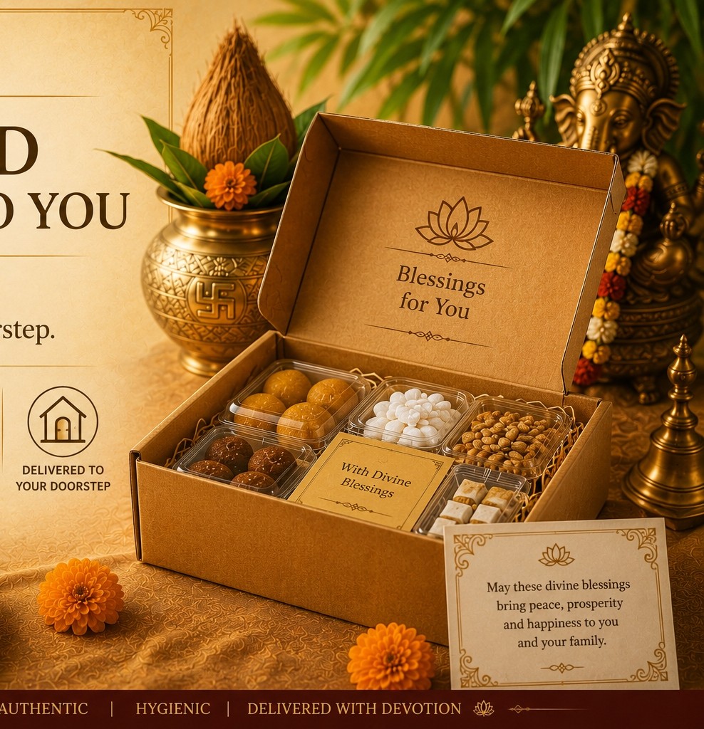Prasad Delivered to You